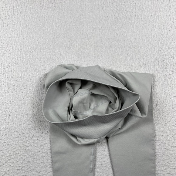 OQQ‎ Leggings Womens Small Gray Sculpt Seamless Scrunched Butt Yoga Gym Workout - Picture 7 of 9